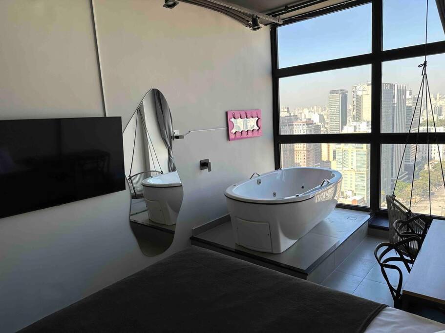 Sky Loft - Andar 41 Apartman São Paulo Kültér fotó